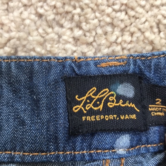 New! L.L.Bean outlet SZ 2, mariner indigo pants. - Picture 3 of 11